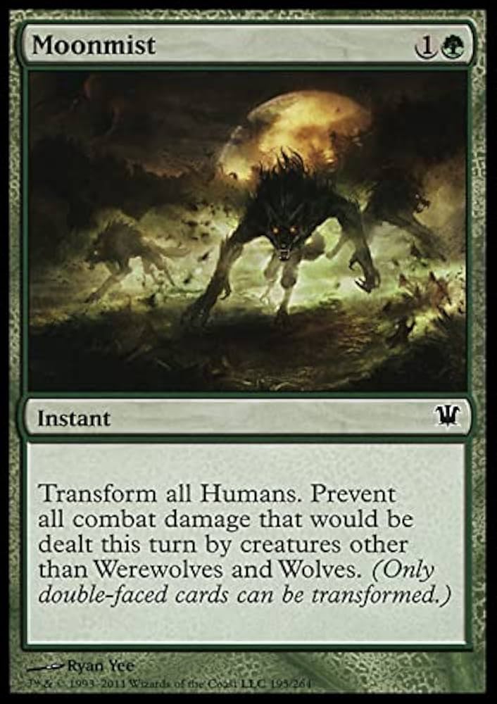 MTG Magic: The Gathering - Moonmist (195) Innistrad ISD